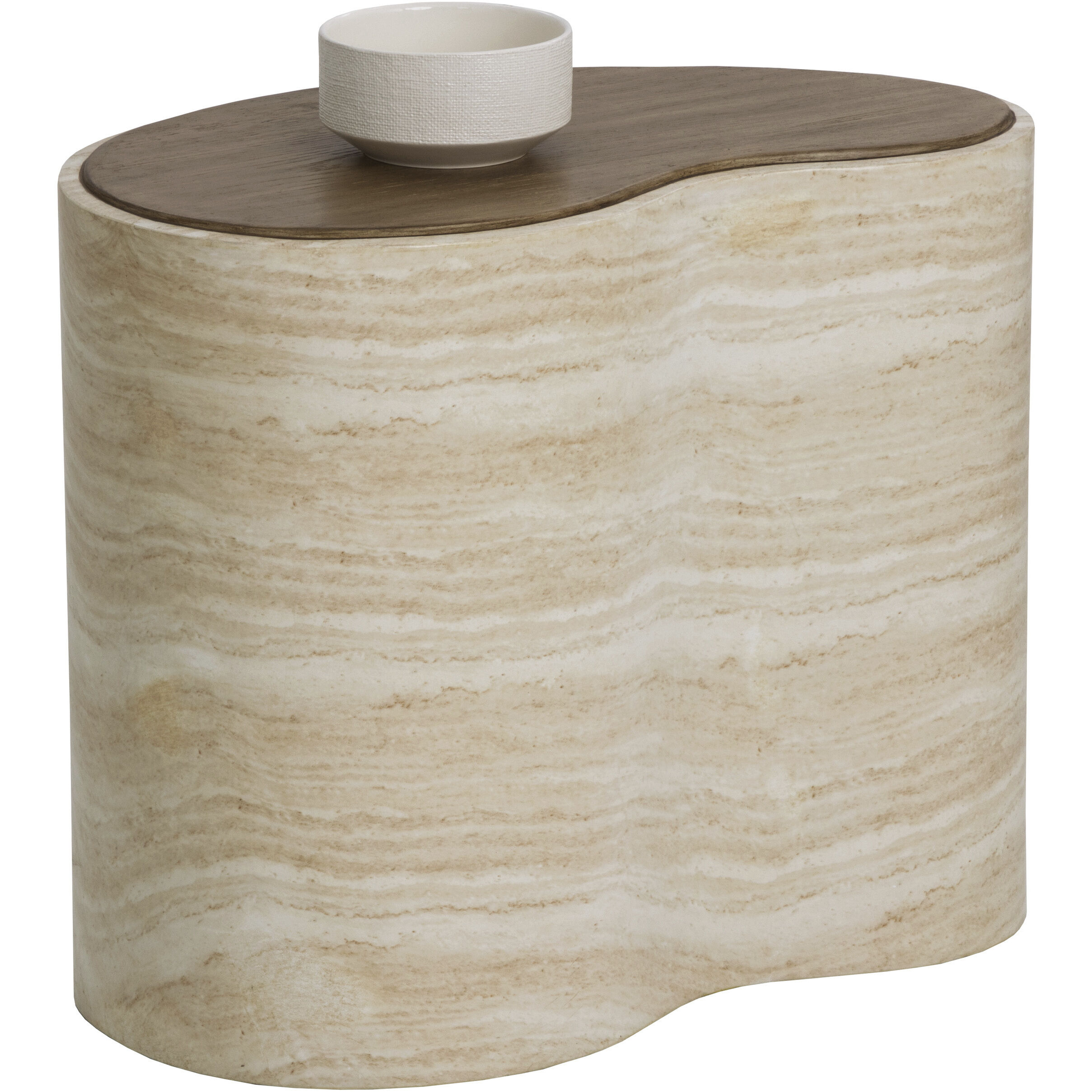 Ishiko 24 X 20 inch Light Brown / Warm Brown Outdoor Coffee Table